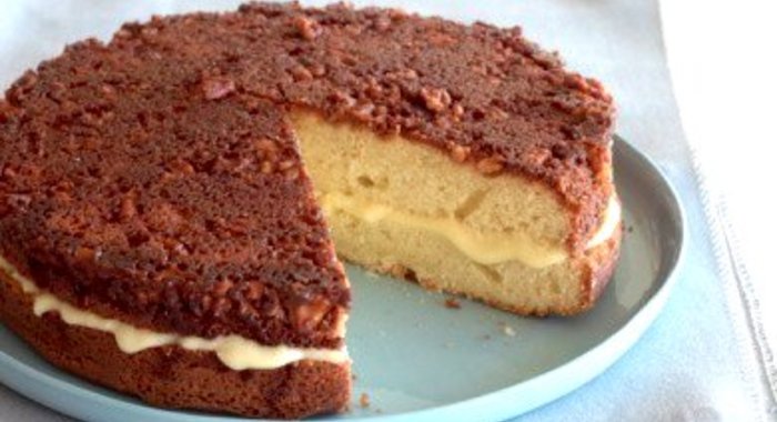 Кекс с грецкими орехами