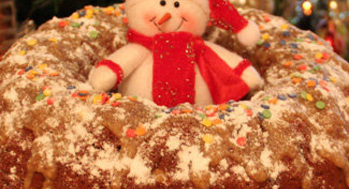 Рождественский кекс