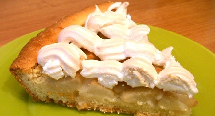 Пирог с грушами