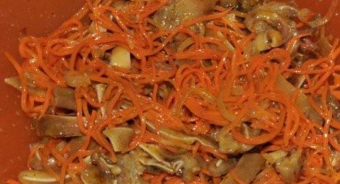 Маринованные свиные уши по‑корейски