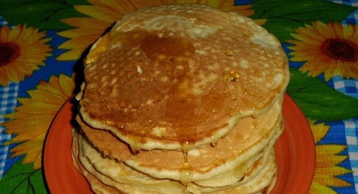 Панкейки на кефире