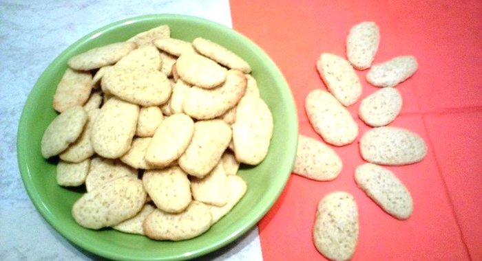 Апельсиновые коржики