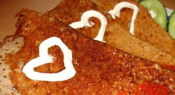 Блины из ржаной муки