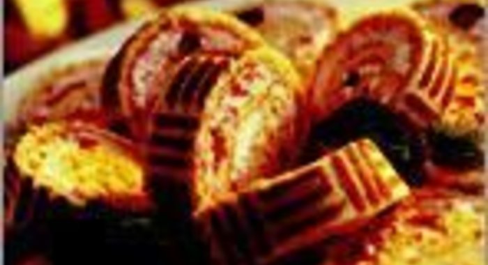 Брюссельский рулет со сгущённым молоком