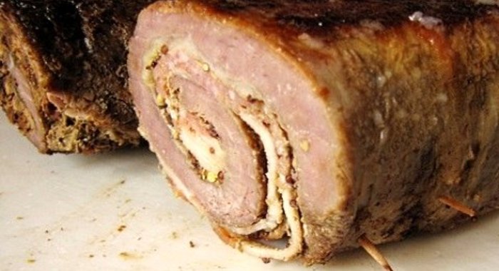 Рулет из говяжьей пашины