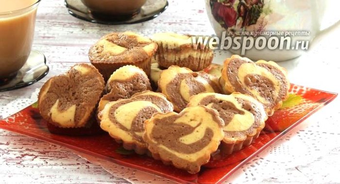 Шоколадно-лимонные кексы