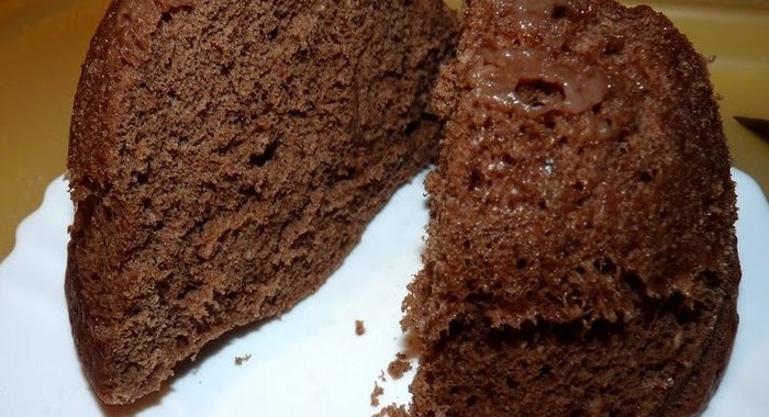 Быстрый кекс в микроволновке