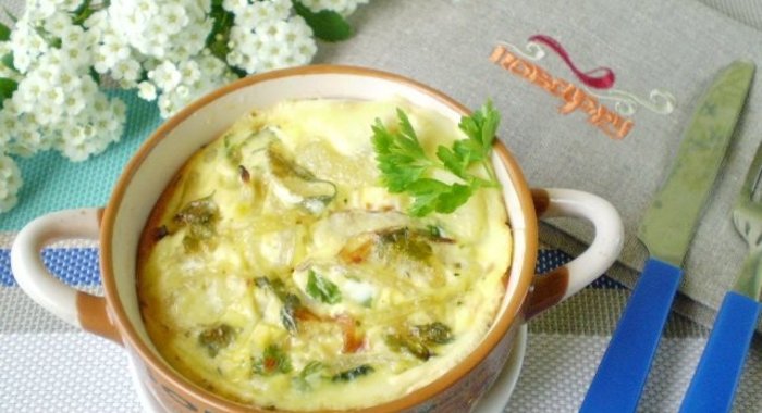 Рыбная запеканка из минтая