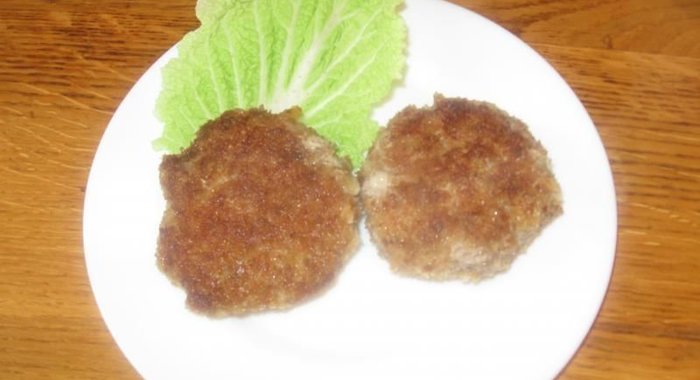 Котлеты рубленые сибирские