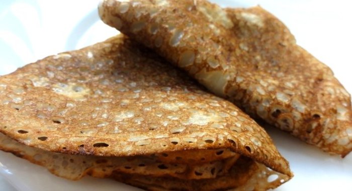 Блинчики постные на воде