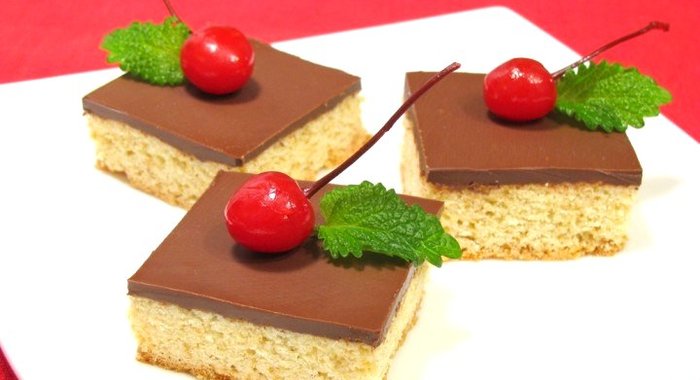 Печенье с шоколадом