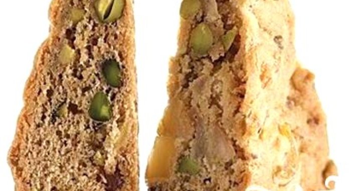 Печенье с грушами, фисташками и имбирем