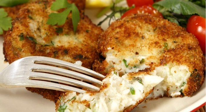 Рыбные котлеты из фарша