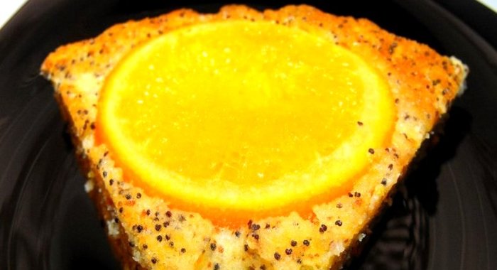 Торт с маком