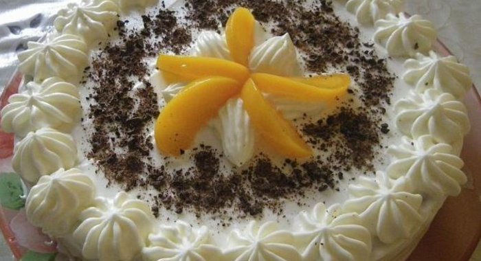 Сметанный торт