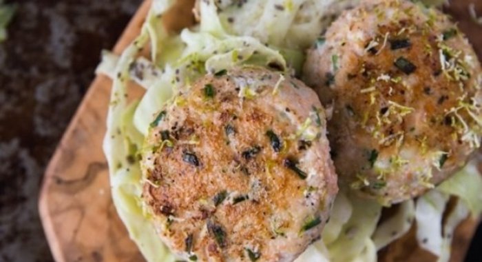 Рыбные котлеты с капустой