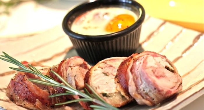 Мясные рулетики в фольге