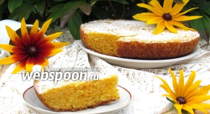 Морковный кекс в мультиварке