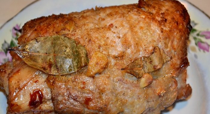 Рулет из подчеревка