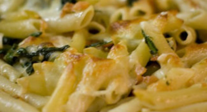 Запеканка из пасты