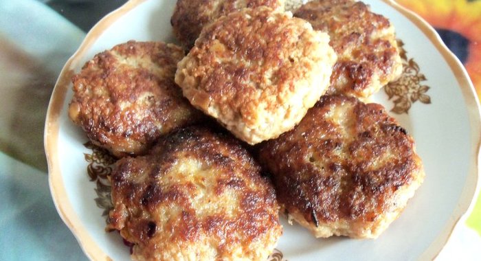 Котлеты со взбитыми белками