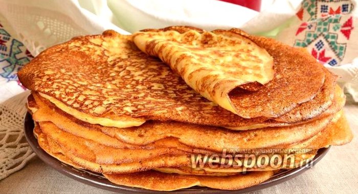 Пшённые блины «Боярские»