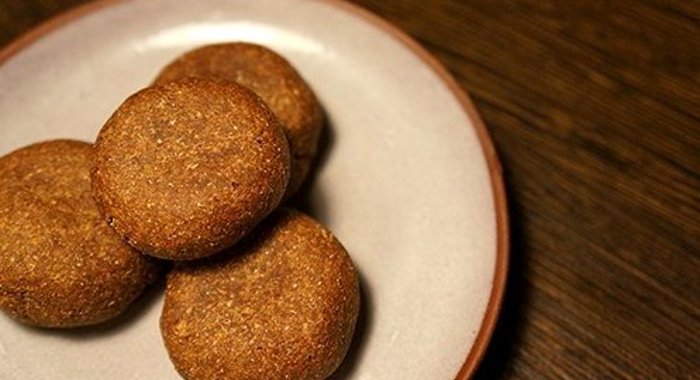 Шоколадное печенье из окары