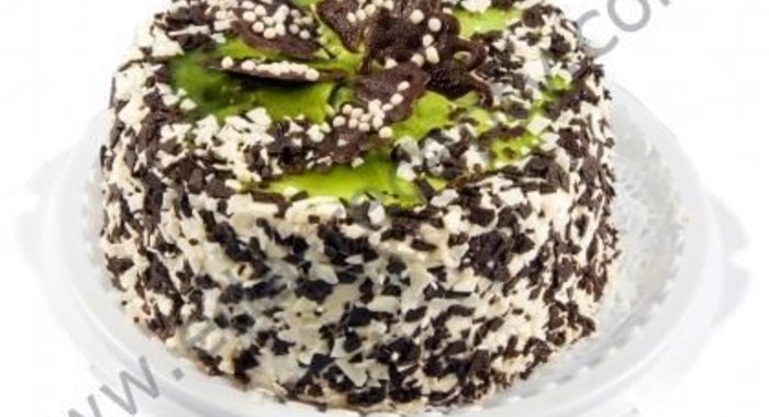 Бисквитный торт с киви