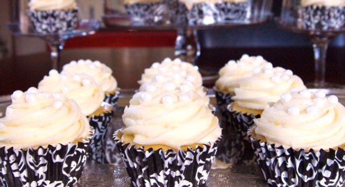 Лимонные капкейки