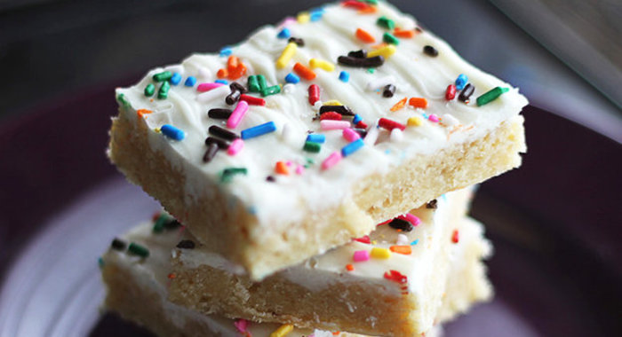 Кекс из белого шоколада