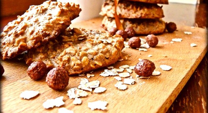 Овсяное печенье с корицей