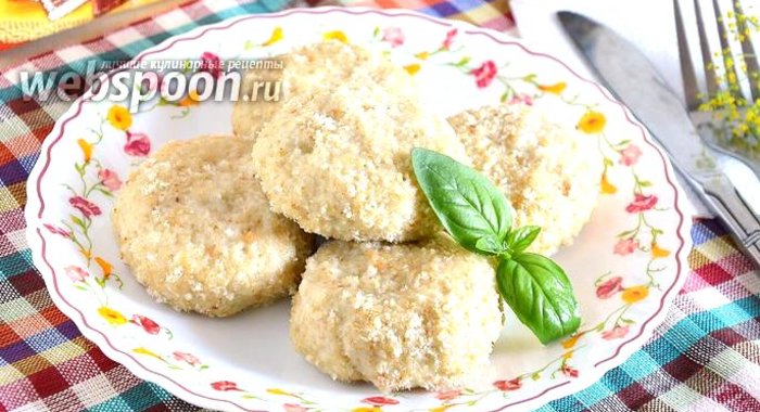 Котлеты из минтая на пару