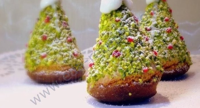 Пирожное Елочки