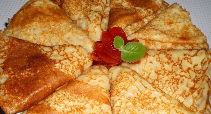 Блины нежные