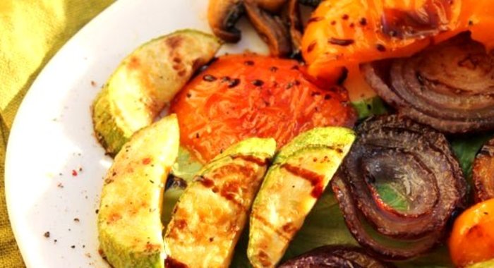 Овощи на сковороде