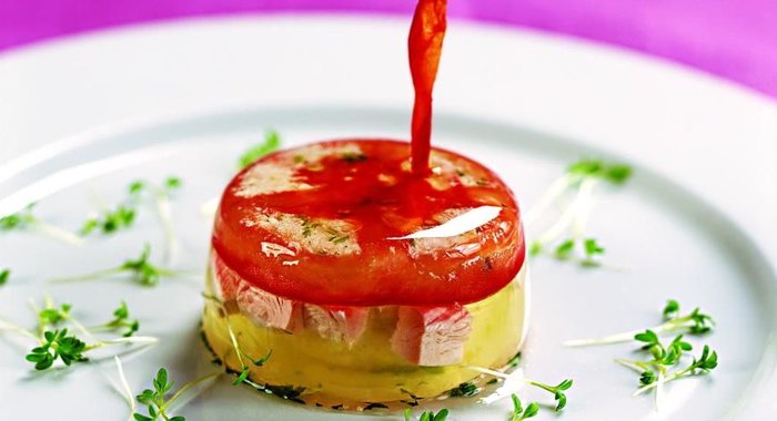 Заливное из курицы