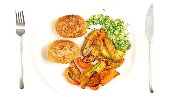 Котлеты из трех видов мяса