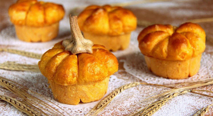 Тыквенные булочки