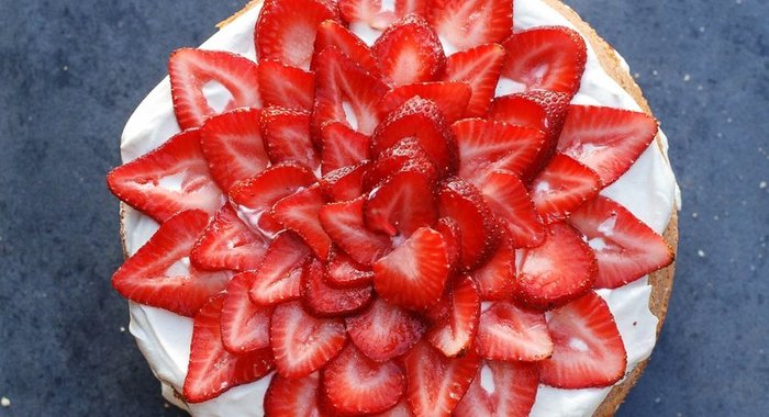 Сыроедческий торт