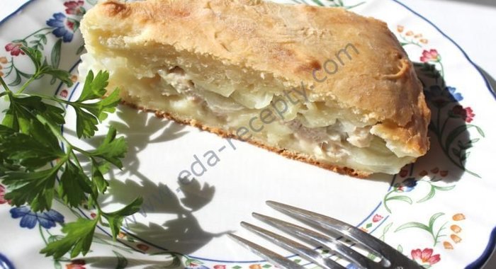 Пирог с курицей