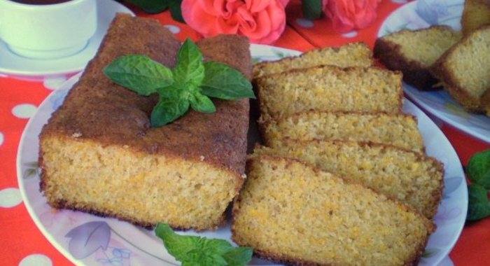 Морковный кекс