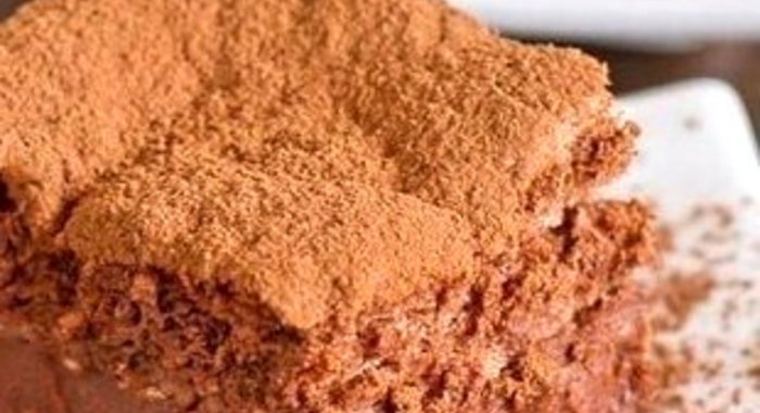 Влажный шоколадный пирог