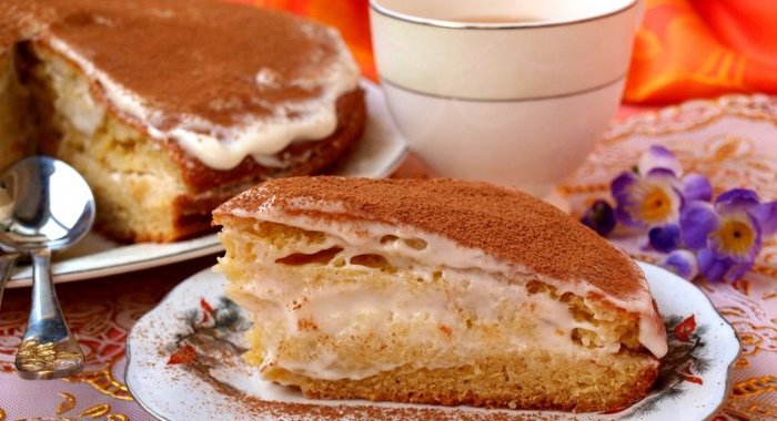 Пирог Сметанник