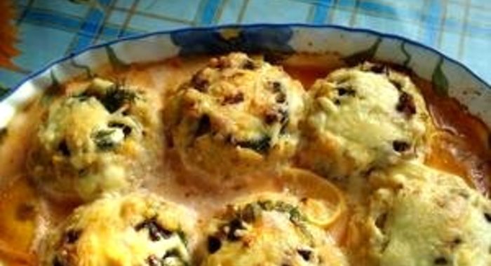 ватрушки с креветками