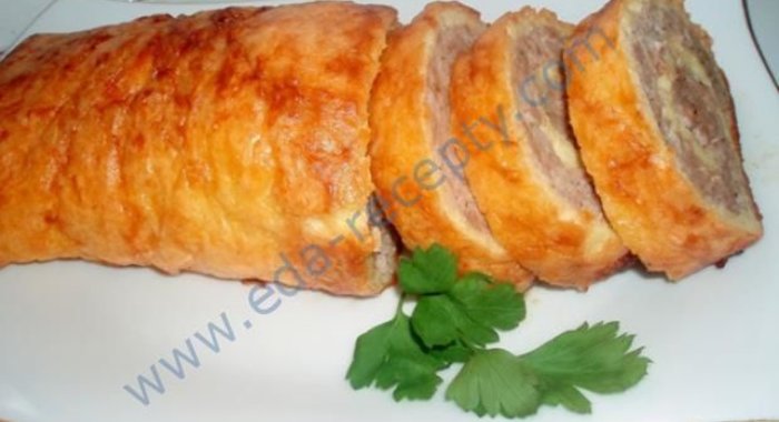 Мясной рулет