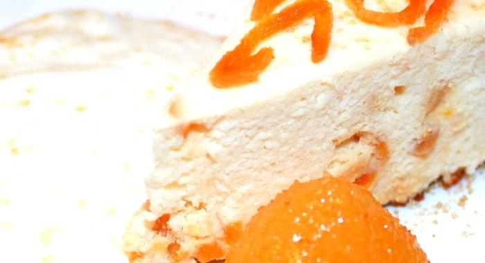 Творожная запеканка с курагой