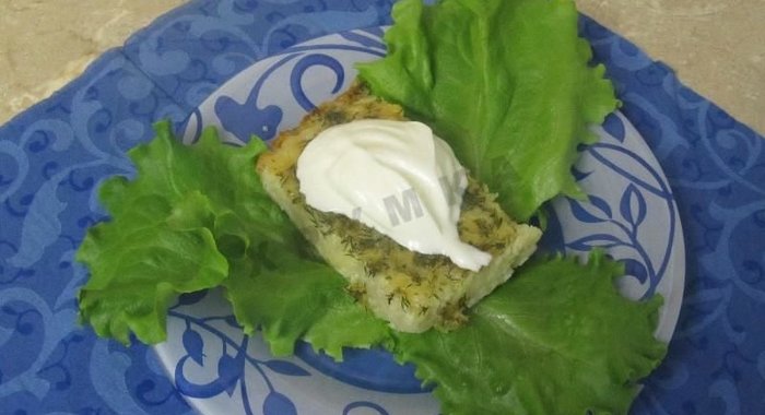 Запеканка из картофеля с сыром и чесноком