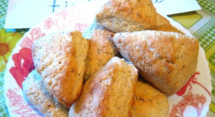 Маковые булочки на кефире