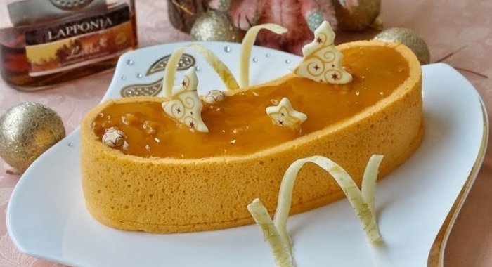 Торт «Зимнее солнце»