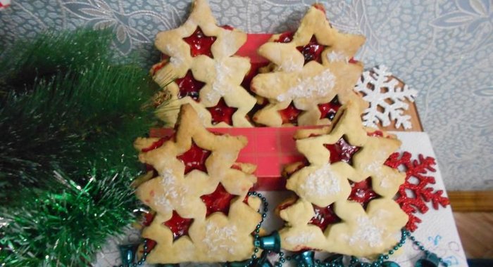 Печенье Рождественские елочки